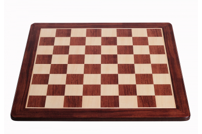 Tablero de ajedrez No. 5 (sin descripción, esquinas redondeadas) padouk / arce (Nuevo)